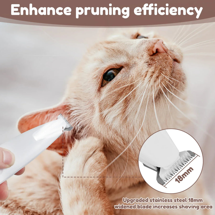Fero Tails Dog Paw Trimmer with LED Light